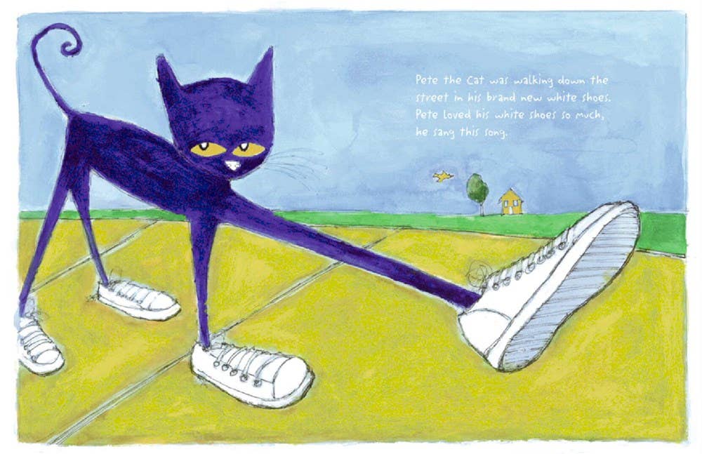 HarperCollins - Wholesale Preschool Book (3-5) - Pete the Cat: I Love My White Shoes: Eric Litwin1