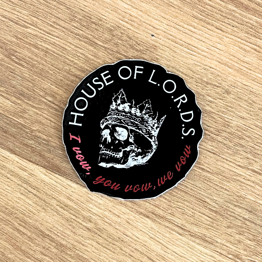 Little Smut Closet - Wholesale Sticker - Officially Licensed Shantel Tessier Sticker - I Vow, You Vow, We Vow1