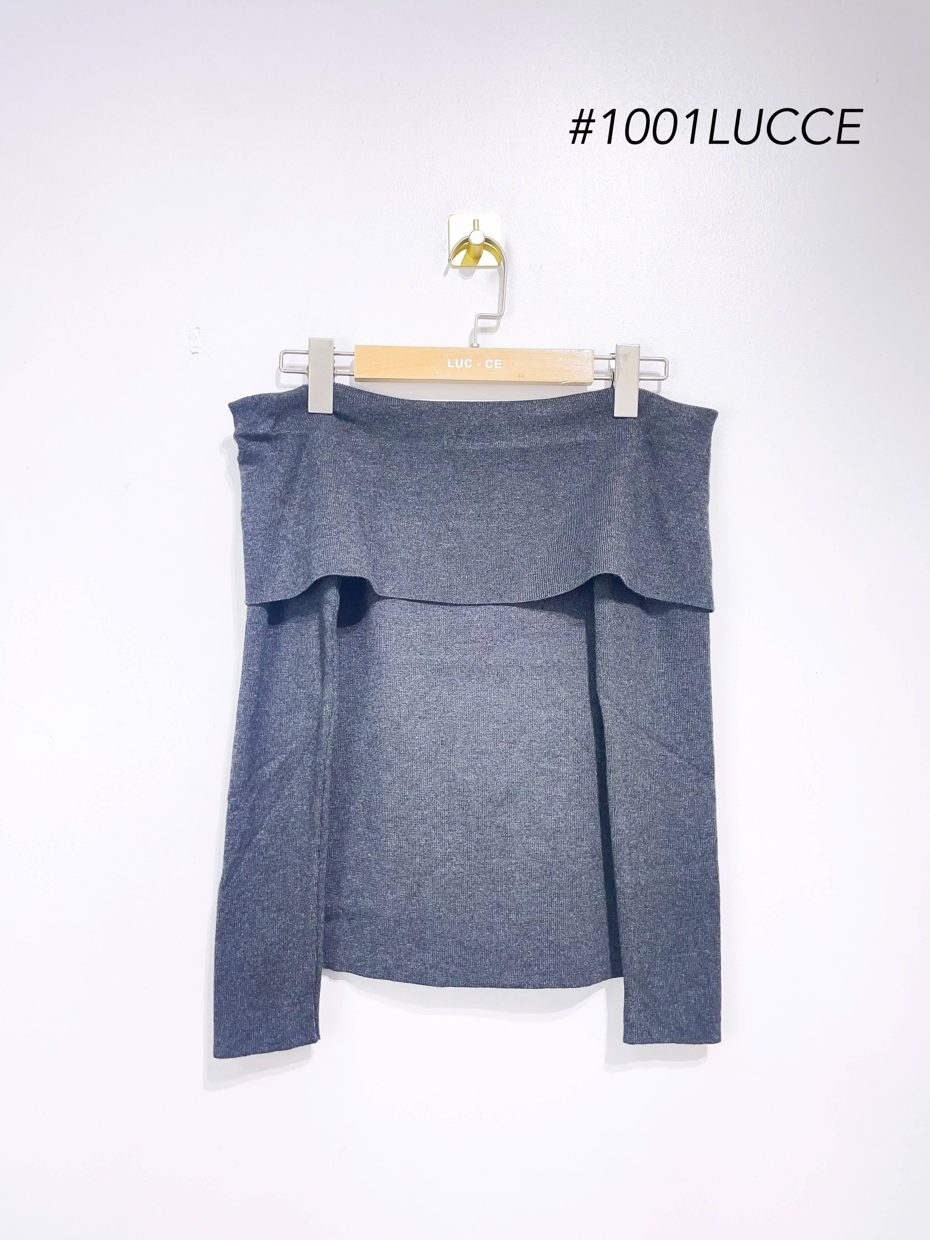 LUCCE - Wholesale Knit Sweater - Women's - Off shoulder sweater - 10011