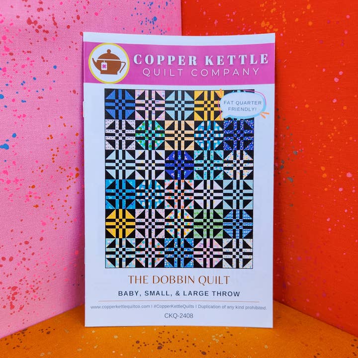 The Dobbin Quilt | CKQ-2408 Quilt Pattern for wholesale by Copper Kettle Quilt Company