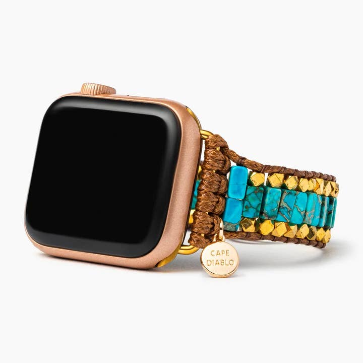 Cape Diablo - Wholesale Watch Band/Strap - Women's - Bold Turquoise Apple Watch Strap