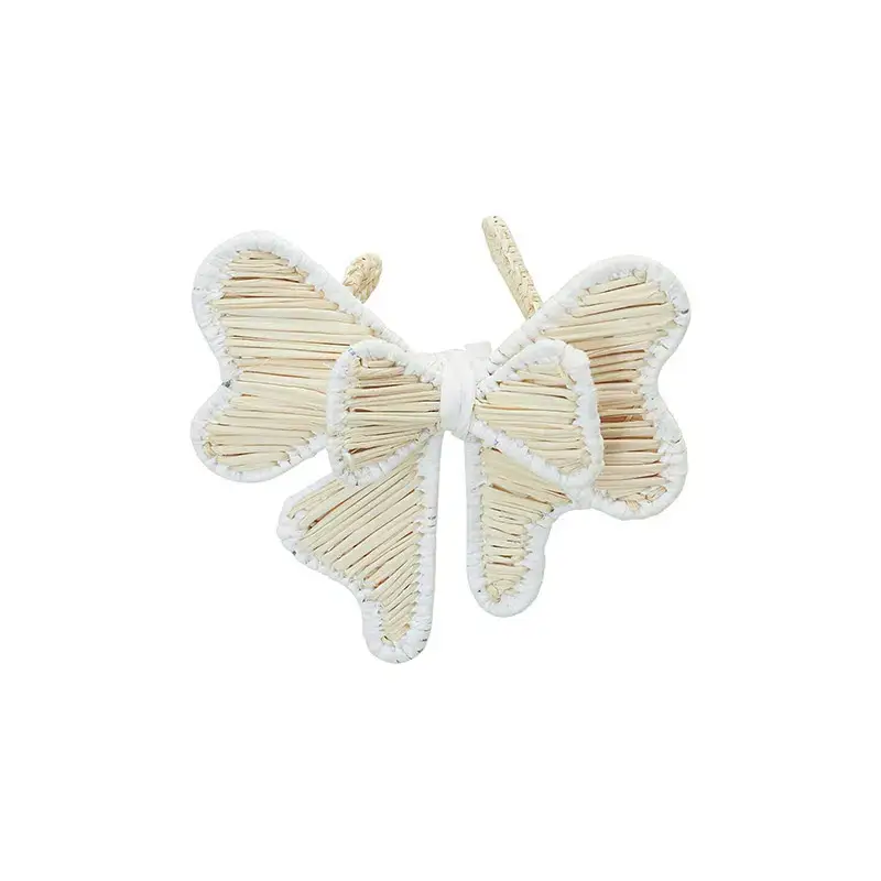 Klatso - Vendita all'ingrosso Anelli portatovagliolo - Portatovagliolo con fiocco, finiture colorate2