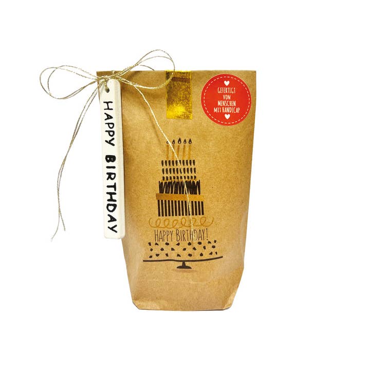 Happy Birthday mini gelukszakje voor de speciale dag voor wholesale door Wunderle GmbH