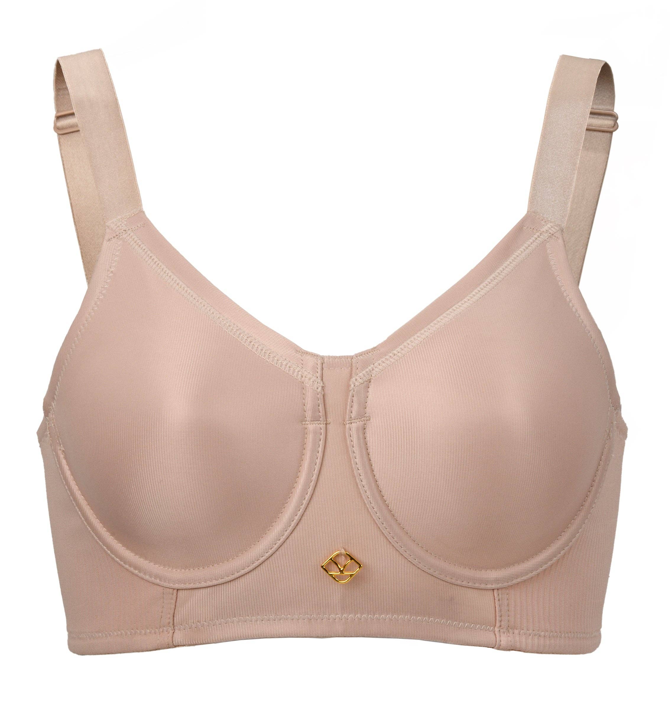 SAND NUDE  Brooke Streamlined Minimizer Bra for wholesale on Faire3