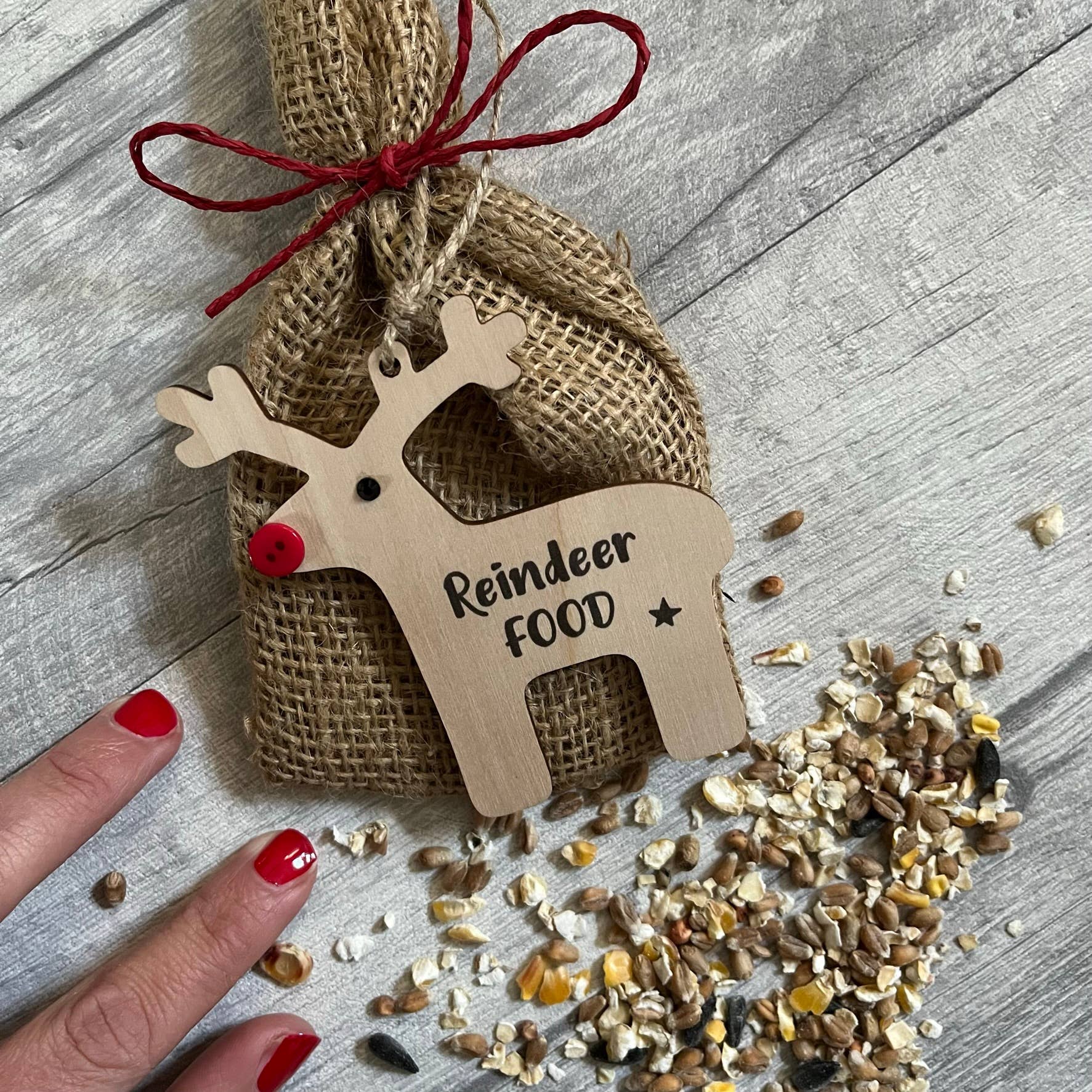 Alphabet Bespoke Creations - Wholesale Christmas Decoration - Magic Christmas Reindeer Food Bag0