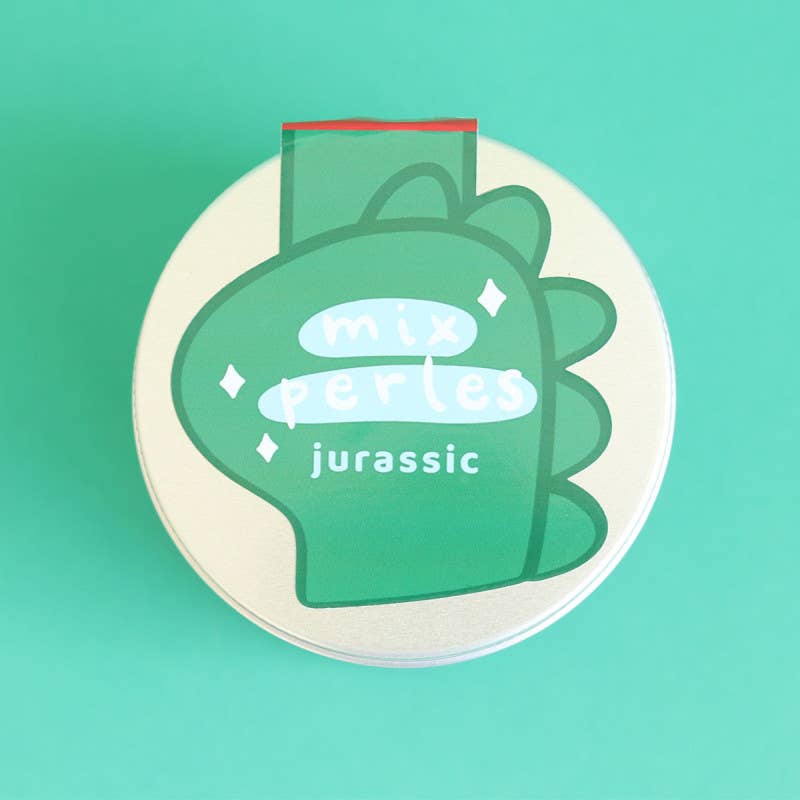 La Petite Épicerie - Venta al por mayor Kit de manualidades con joyas - Niños - Mezcla de perlas Jurassic5