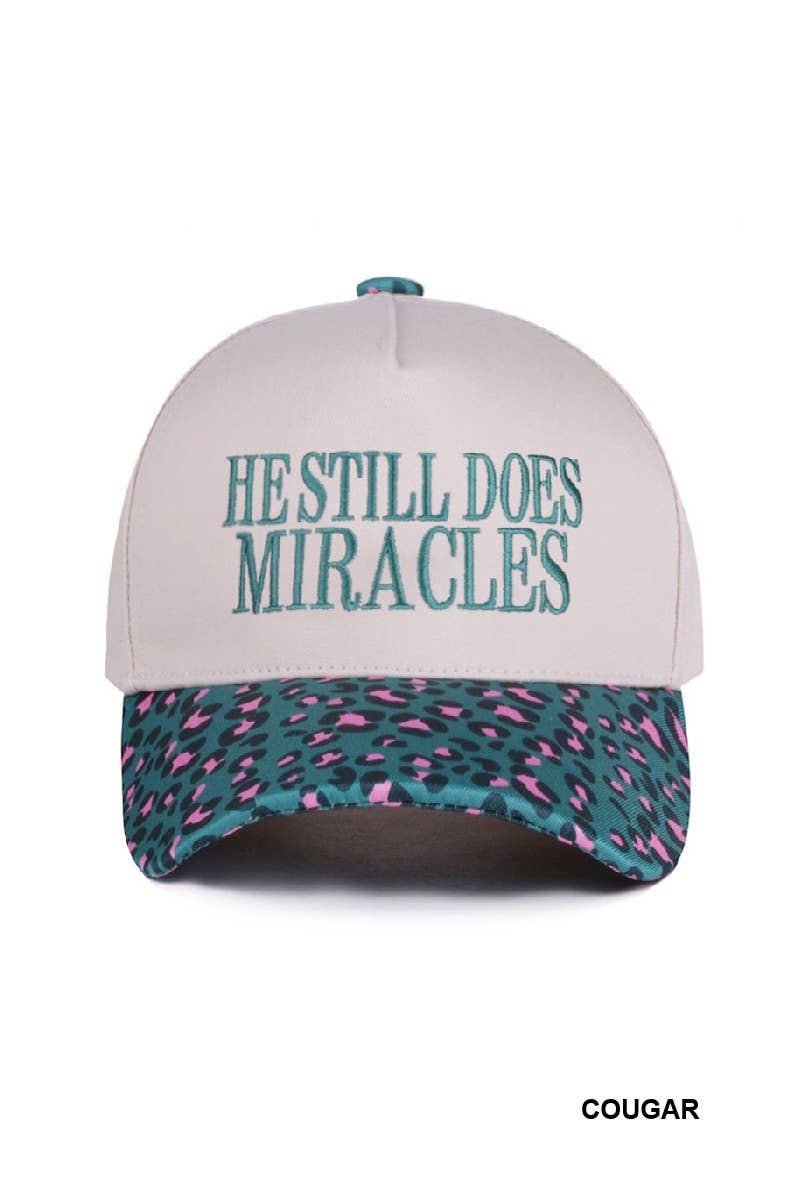 Vanilla Monkey - Wholesale Baseball Cap - Women's - He Still Does Miracles Two Tone Canvas Cotton Cap5