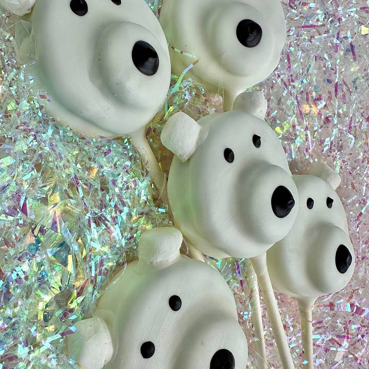 Delightful Chocolates - Wholesale Chocolate Covered Sweets - Polar Bear Chocolate Covered Oreo Pops5