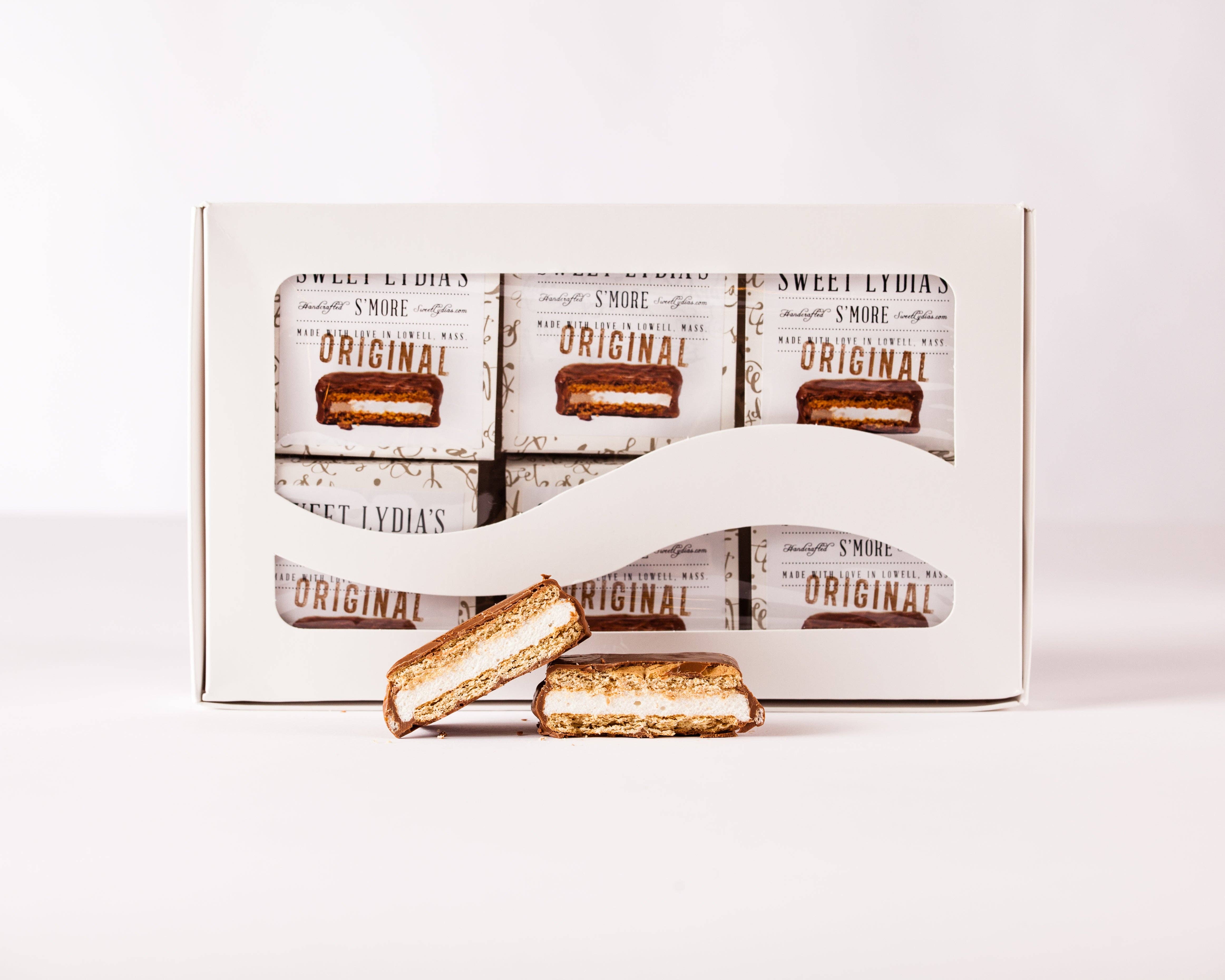 Sweet Lydia's - Venta al por mayor Dulces con chocolate - S’mores original con malvavisco de vainilla y chocolate con leche1