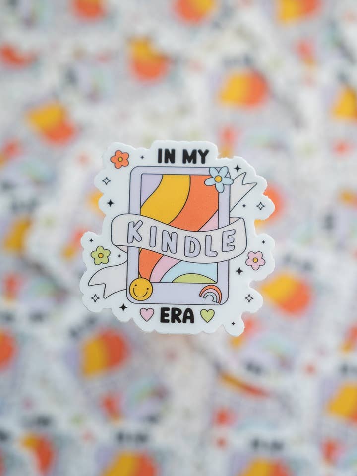 Kindle Era Mini-Vinylaufkleber für den Großhandel von Created By Kelci