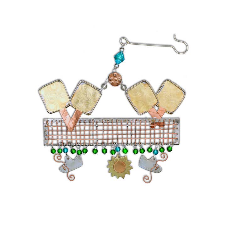 Pilgrim Imports - Wholesale Ornament - Pickleball Ornament