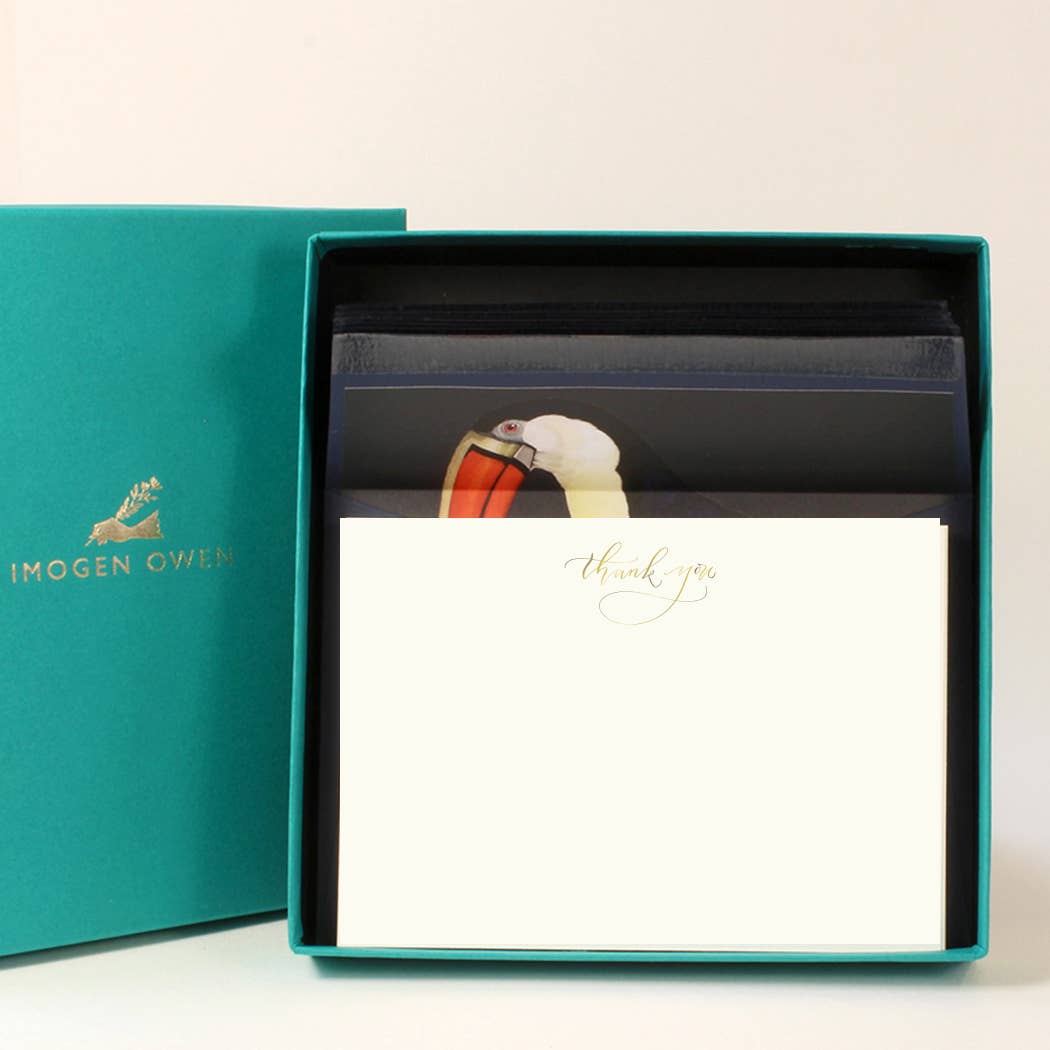 IMOGEN OWEN - Venta al por mayor Conjunto de papelería y tarjetas - JUEGO DE ESCRITURA DE LUJO TUCÁN4