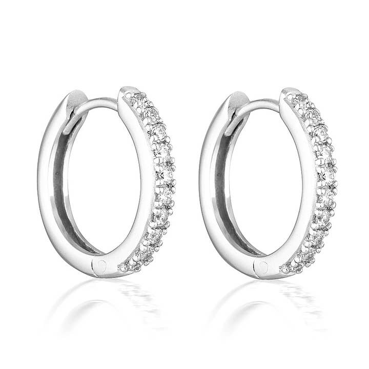 HANA HOOPS | PRATA por atacado de EL&RO Jewellery