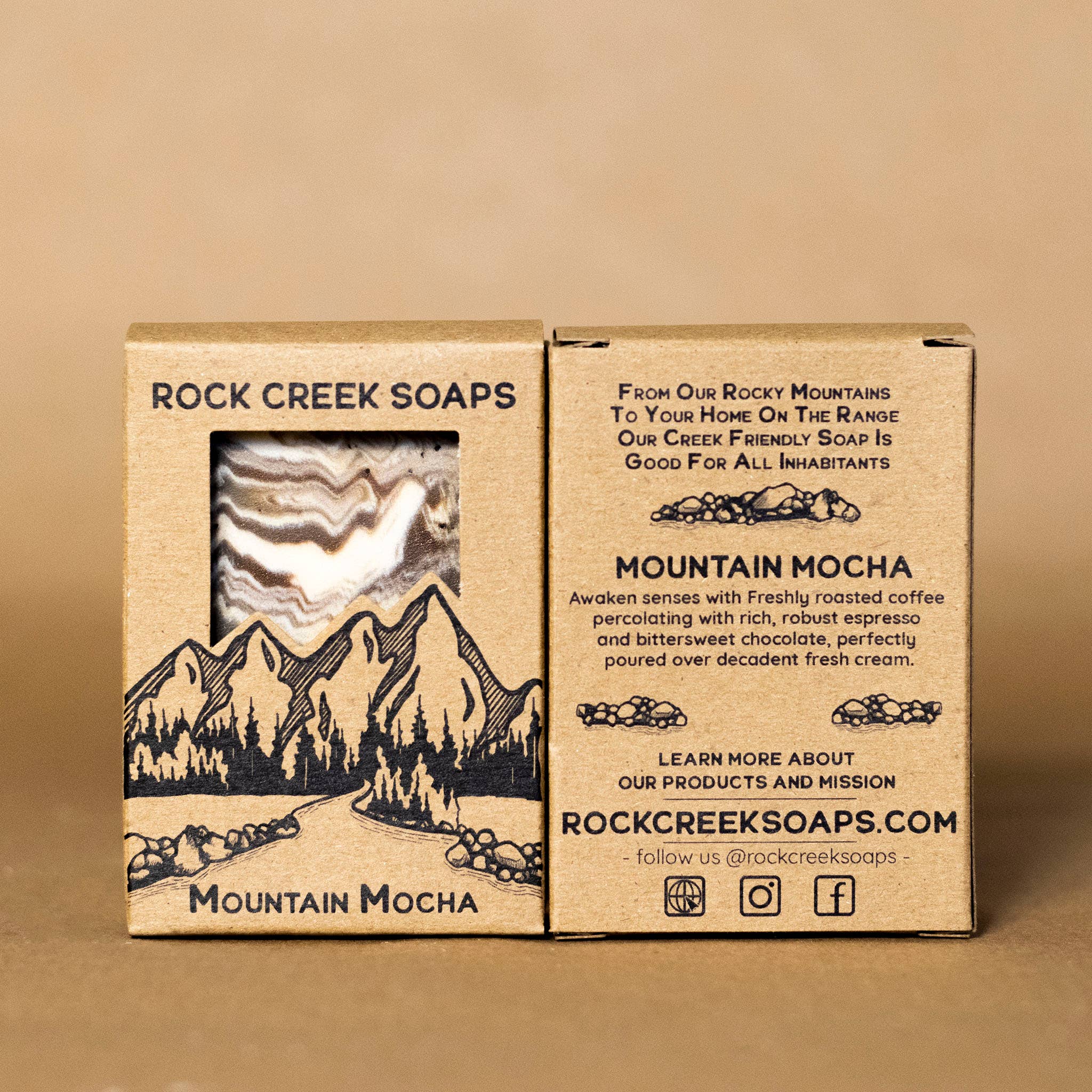Rock Creek Soaps - Wholesale Bar Soap - Mountain Mocha Bar Soap | Espresso & Sweet Cream6