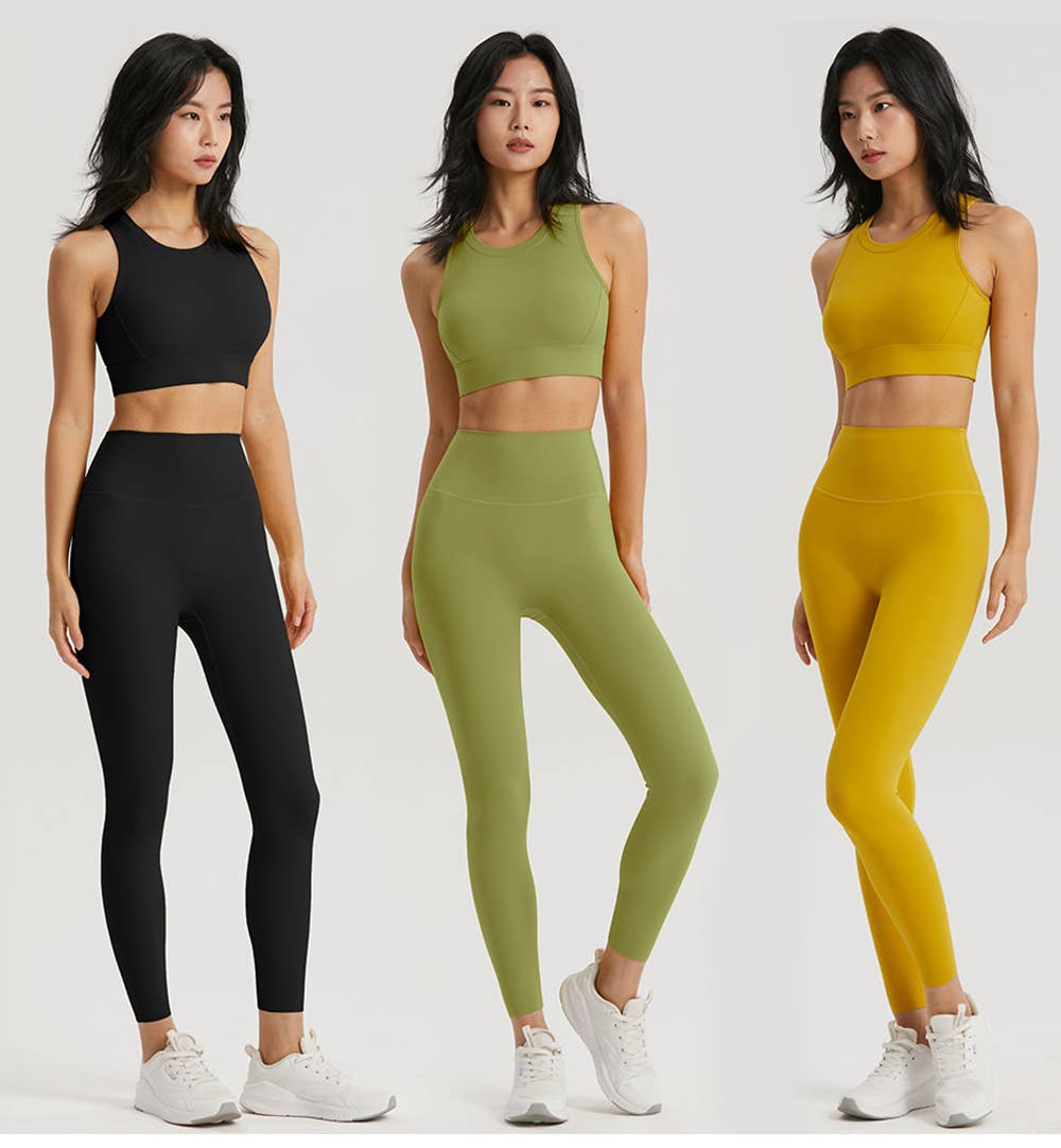 Belsize Activewear - Wholesale Activewear Set - Women's - Women Sportswear Yoga Set 2 Piece Gym17