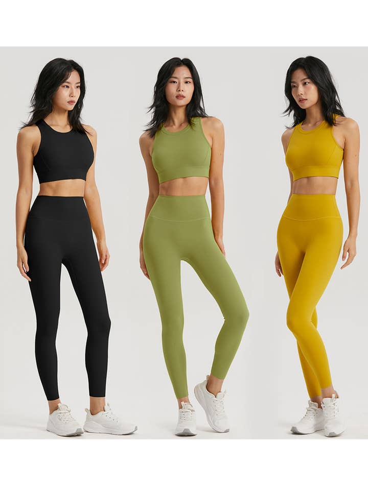 Belsize Activewear - Wholesale Activewear set – Women′s - Women Sportswear Yoga Set 2 Piece Gym17