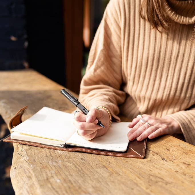 Journal Cover for wholesale by Beloved Leather Company