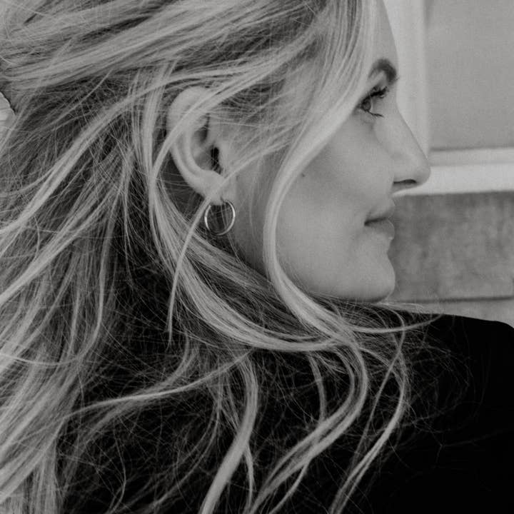 JOYEM - Wholesale Hoop Earrings - Vienna Hoops Gold-Filled Earrings3