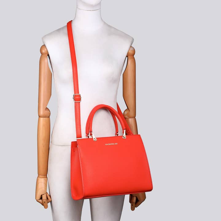 Sac fourre-tout en similicuir de qualité supérieure # 26735 pour la vente par House of Milano