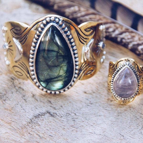 bahgsu jewels - Vendita all'ingrosso Bracciale a polsino - Bracciale Spirit:: Labradorite3