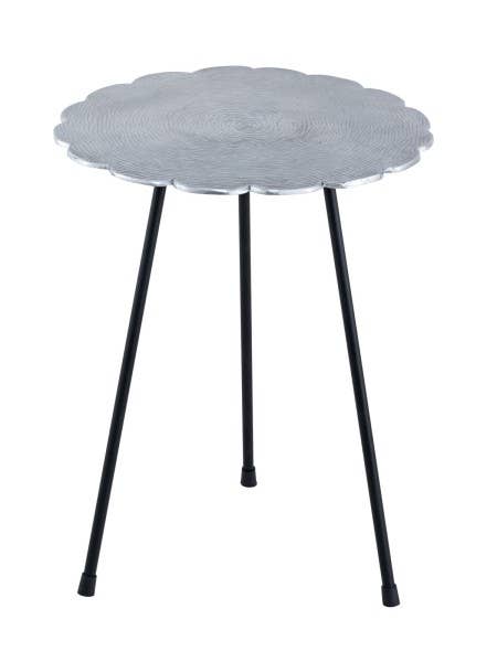 Voglrieder – Engroshandel Tebord – Sidebord metal dekorativt bord Hilton ø 35 x H 46 cm rund A17