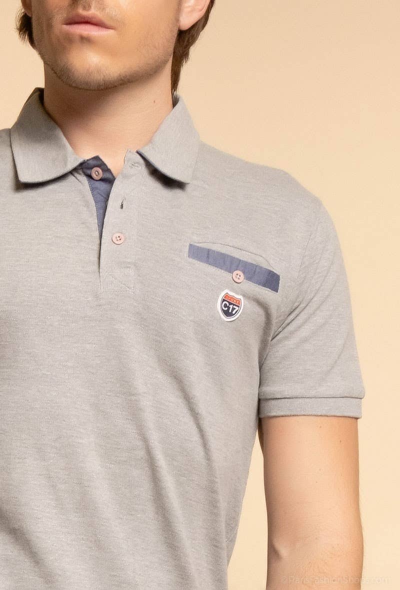 LES GRENOUILLES DU MARAIS - Wholesale Polo - Men's - POLO SHIRT C17 CODE C 0232