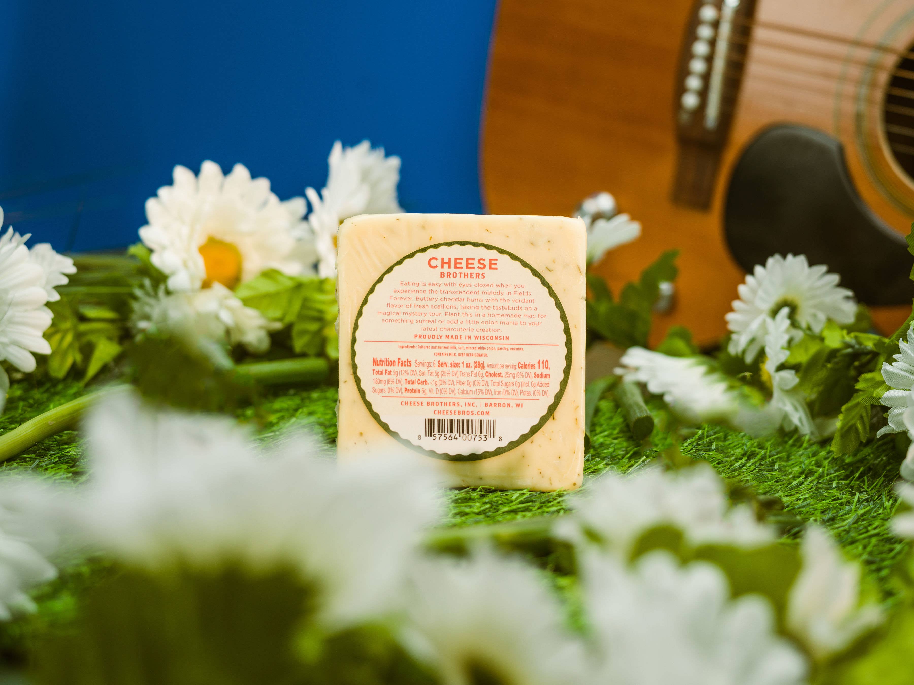 Cheese Brothers - Wholesale Cheese - "Fields Forever" Green Onion Cheddar3