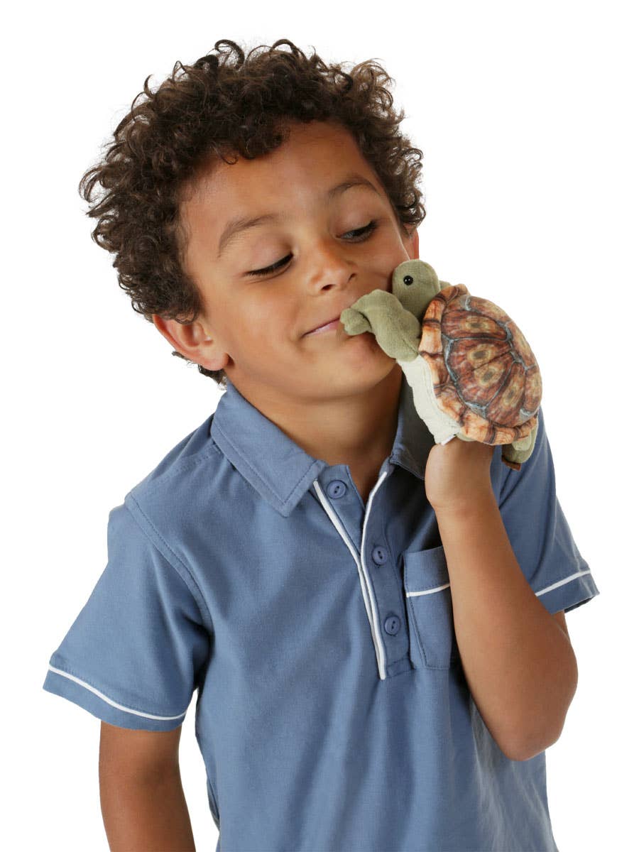 FOLKMANIS-PUPPETS - Wholesale Finger Puppet - Kids & Baby - Mini Tortoise 2778/ Mini Tortoise3