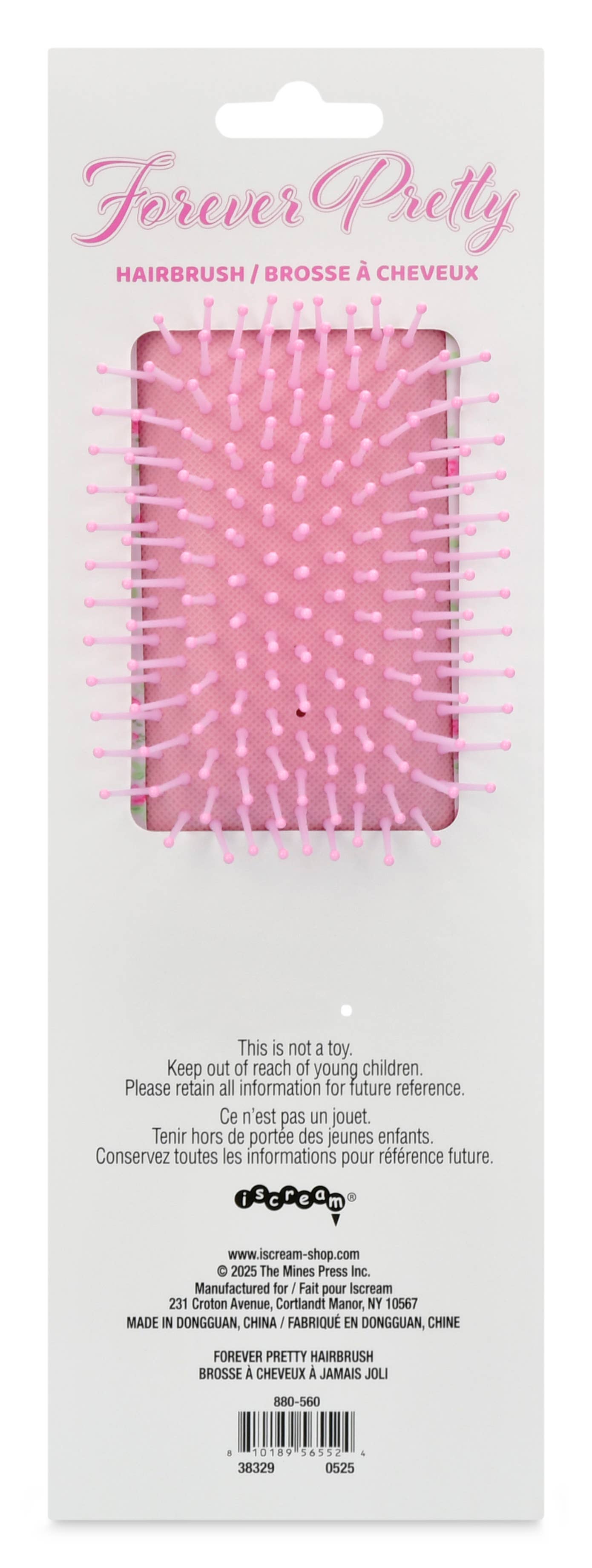 Iscream - Wholesale Hair Brush/Comb - Kids & Baby - Forever Pretty Paddle Brush5