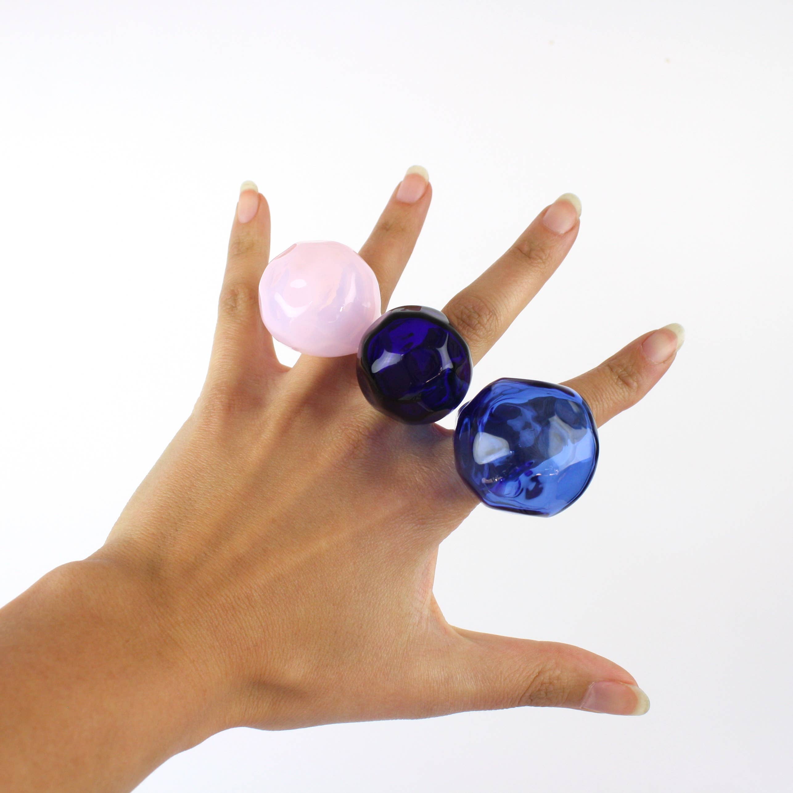 Ultra Lit by SaraBeth Post Eskuche - Wholesale Cocktail/Statement Ring - Blow Pop Ring 5