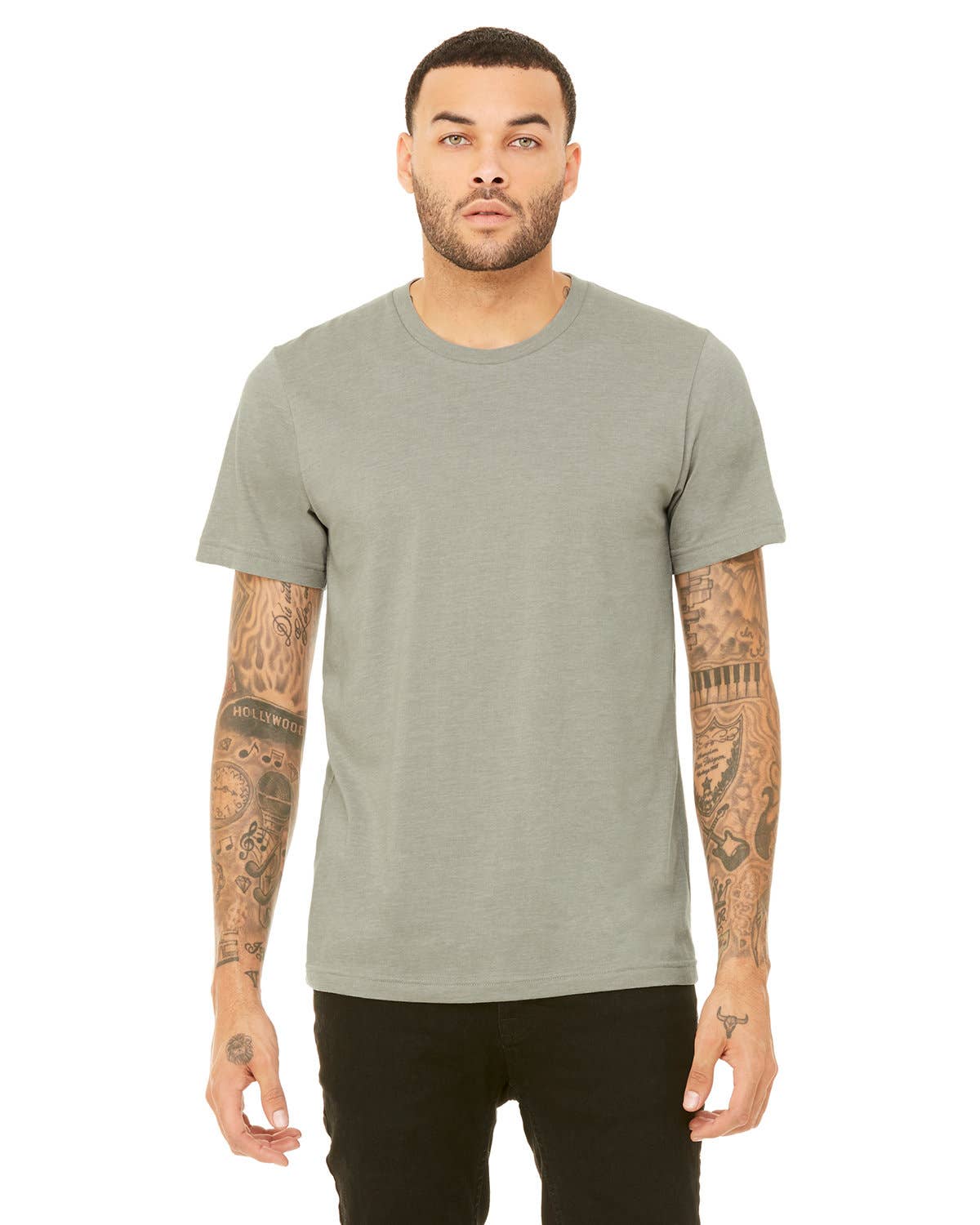 Total Apparel - Wholesale T-Shirt - Men's - Bella + Canvas Unisex Heather Blank CVC T-Shirt | 3001CVC27