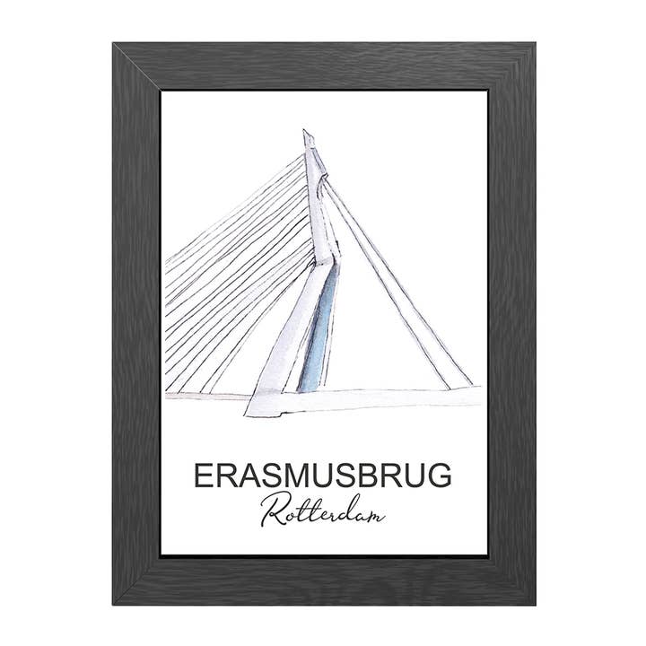 A4 Frame Erasmusbrug Rotterdam for wholesale by JOYIN