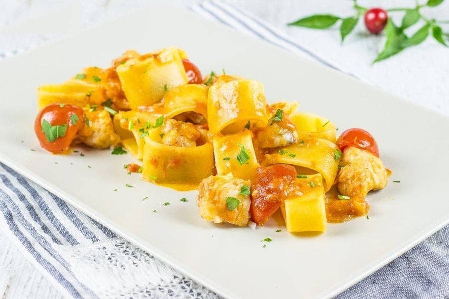 Zia Pia - Wholesale Pasta - Gluten Free Calamarata Liscia by La Fabbrica della Pasta2