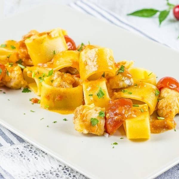 Zia Pia - Wholesale Pasta - Gluten Free Calamarata Liscia by La Fabbrica della Pasta2