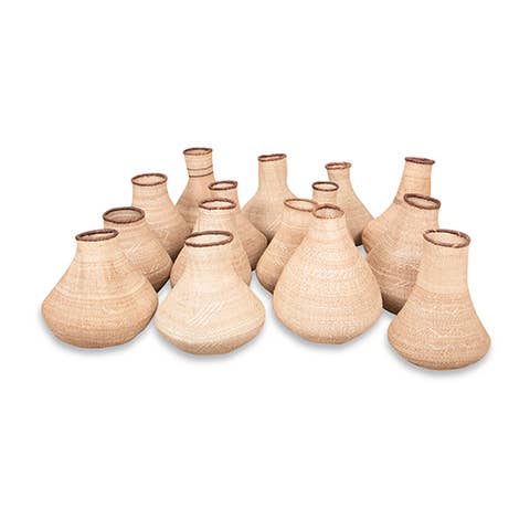 Tonga Buhera Natural Basket Gourd for wholesale by Luangisa African Gallery