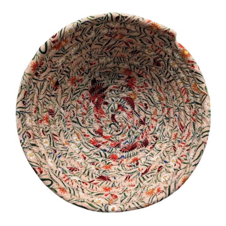Cardinal Tapestry Fabric Bowl for wholesale by One Stitch Back