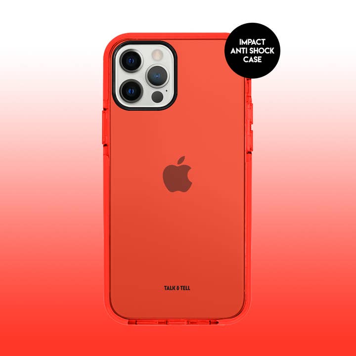 Coque Red Impact pour iPhone pour la vente par Talk and Tell