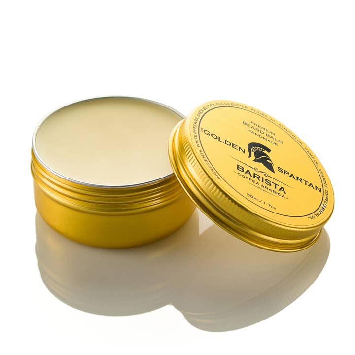 BARISTA Premium Beard Balm for wholesale by The Golden Spartan