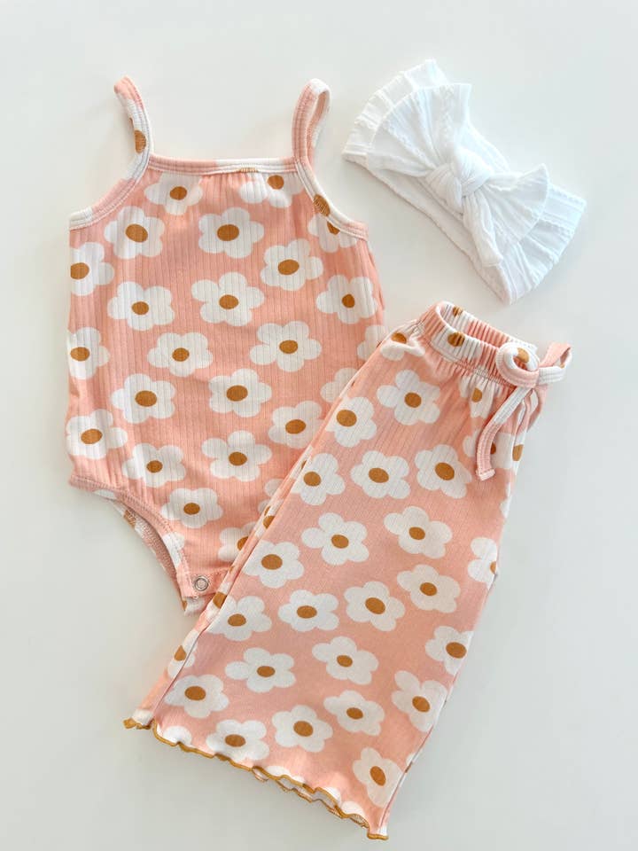 Flower Child Onesie Set for wholesale by Celebrate Your Tribe