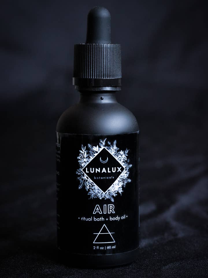AIR // Ritual Bath + Body Oil for wholesale by Lunalux Botanicals