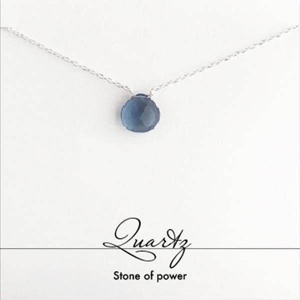 Collar Corazón Cuarzo Azul para venta al por mayor de Susan Roberts Jewelry