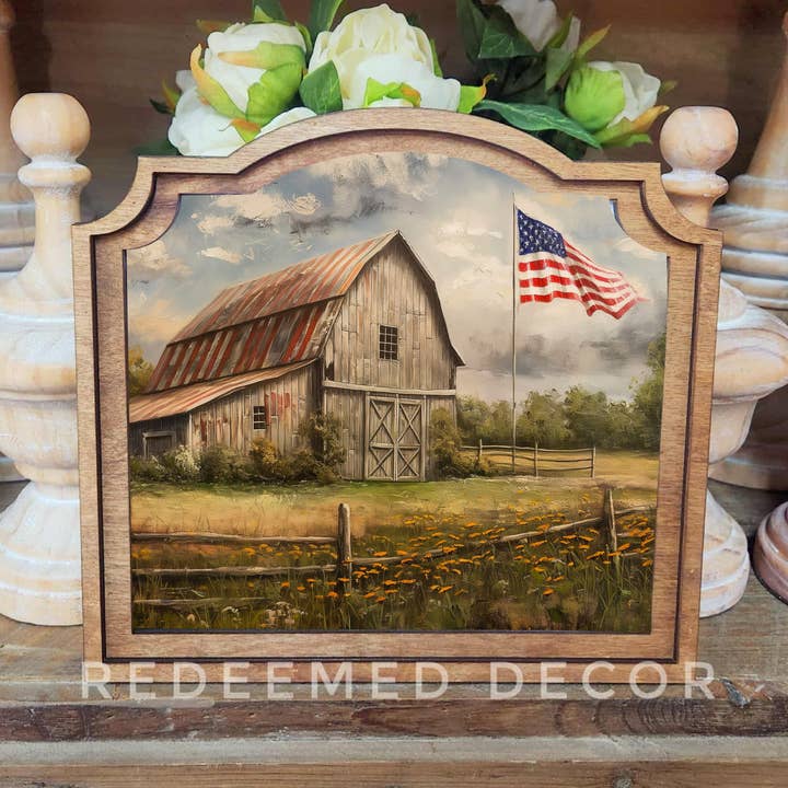 Redeemed Decor - Wholesale Tafelbladdecoratie - Provinciaal Patriottisch Erfgoed Ingelijste Kunst0