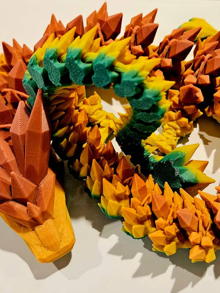 3D Crystal Dragon (24") for wholesale by The Midnight Oil