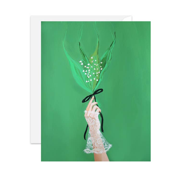 JANET HILL STUDIO - Wholesale Everyday Greeting Card - Dainties. Botanical Flower Card.