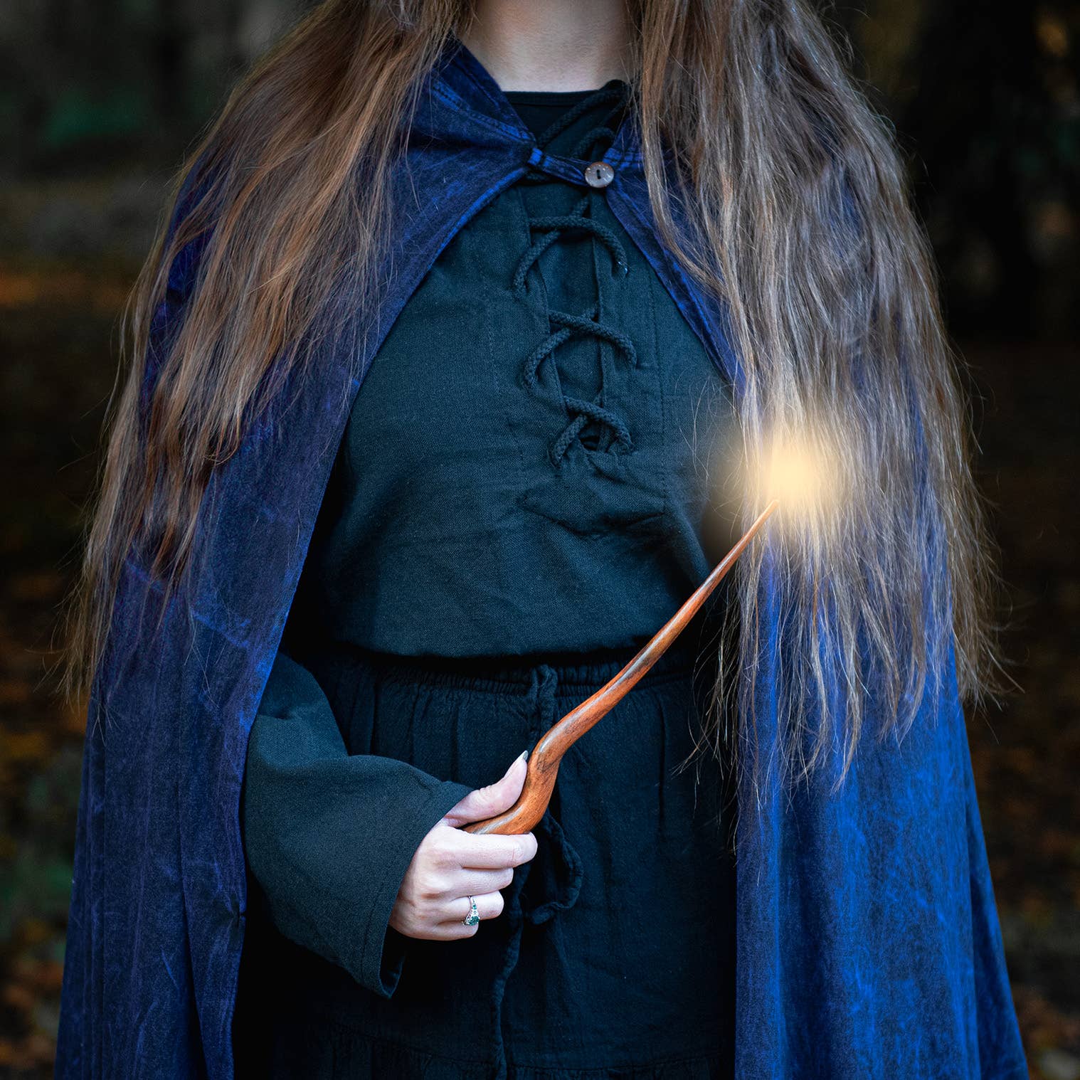 Siesta - Wholesale Costume - Unisex - Hand Carved Wand