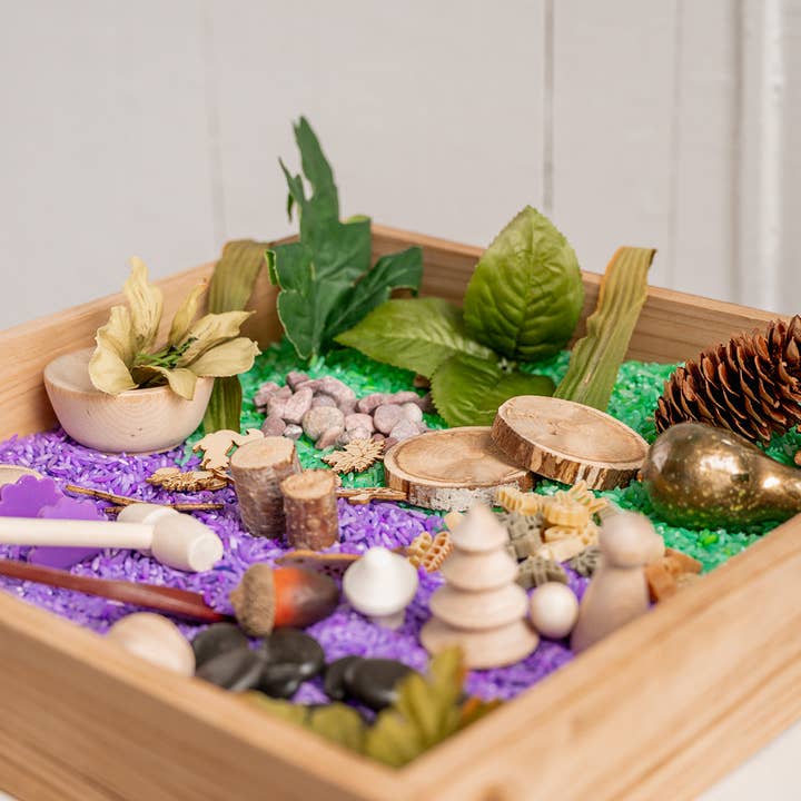 monkey bandit kids - Vente Kit de bricolage – enfant - Kit sensoriel facile Forêt & Nature - sac à vider et jouer2