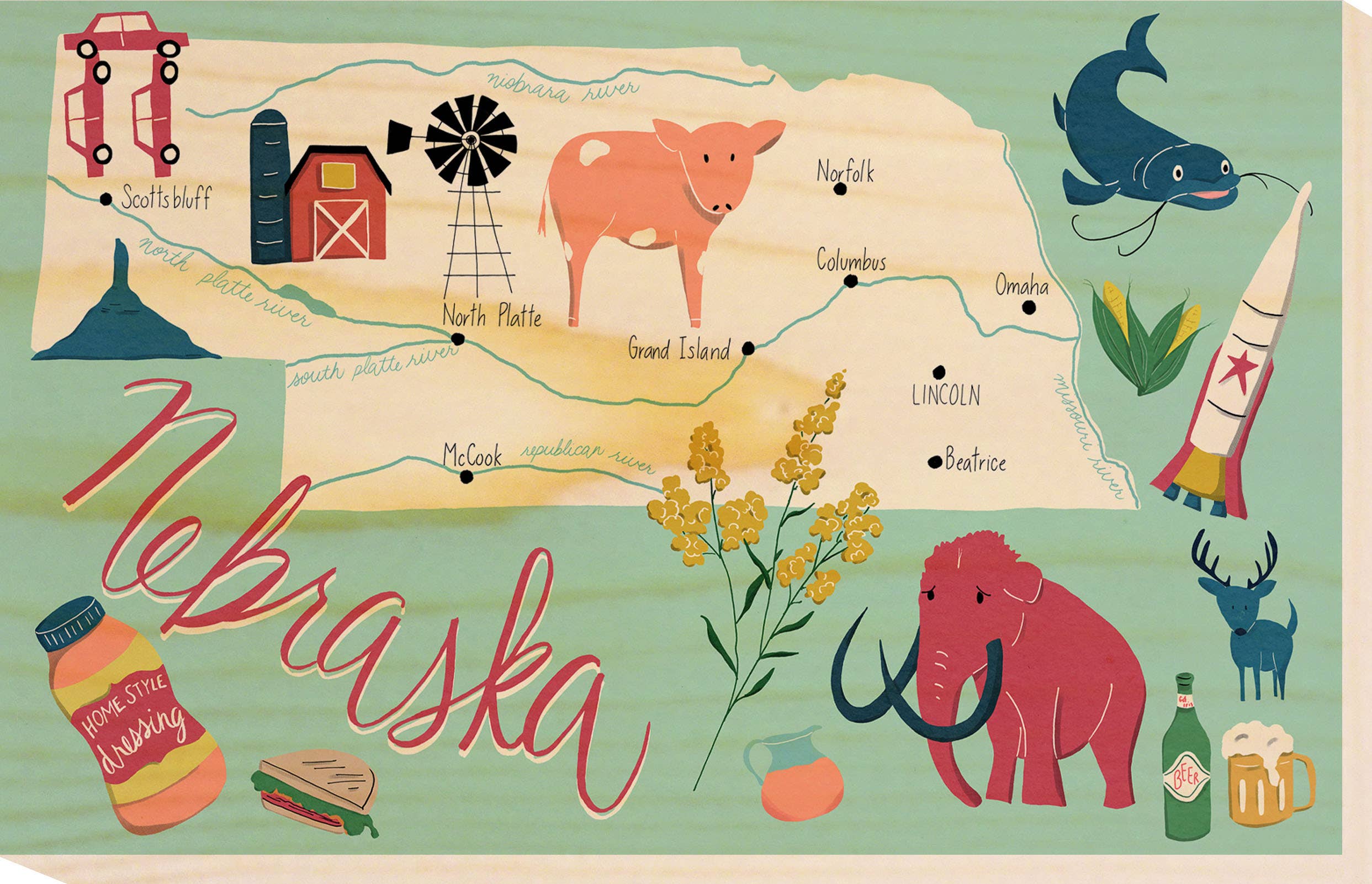 Works of Heart - Vendita all'ingrosso Cartoline - Home State Home Cartoline27