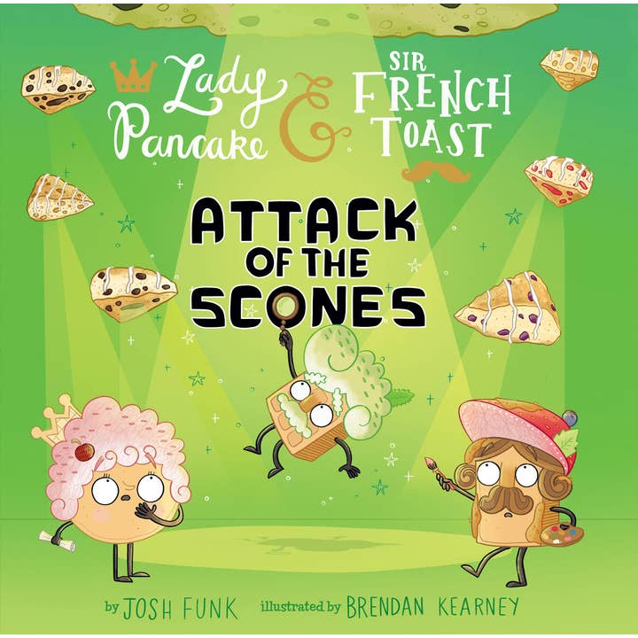 Attack of the Scones by Josh Funk for wholesale by Hachette Book Group