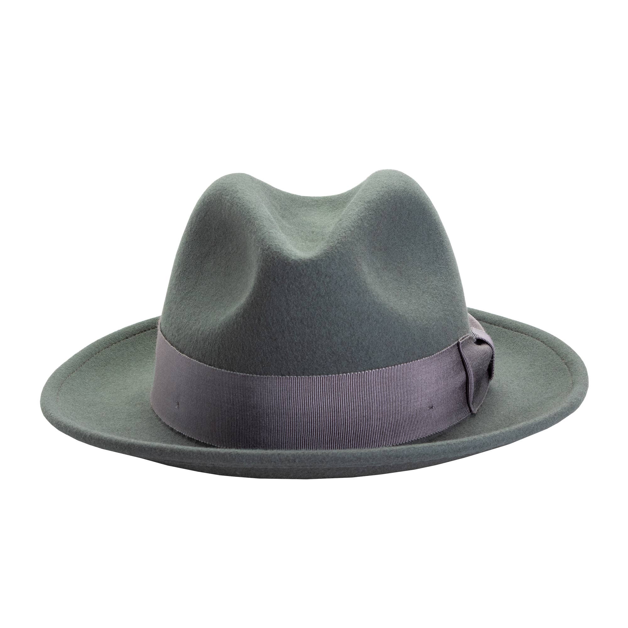 American Hat Makers - Wholesale Fedora - Unisex - Crushable Wool Felt Pinch Front Hat - Style Pablo5
