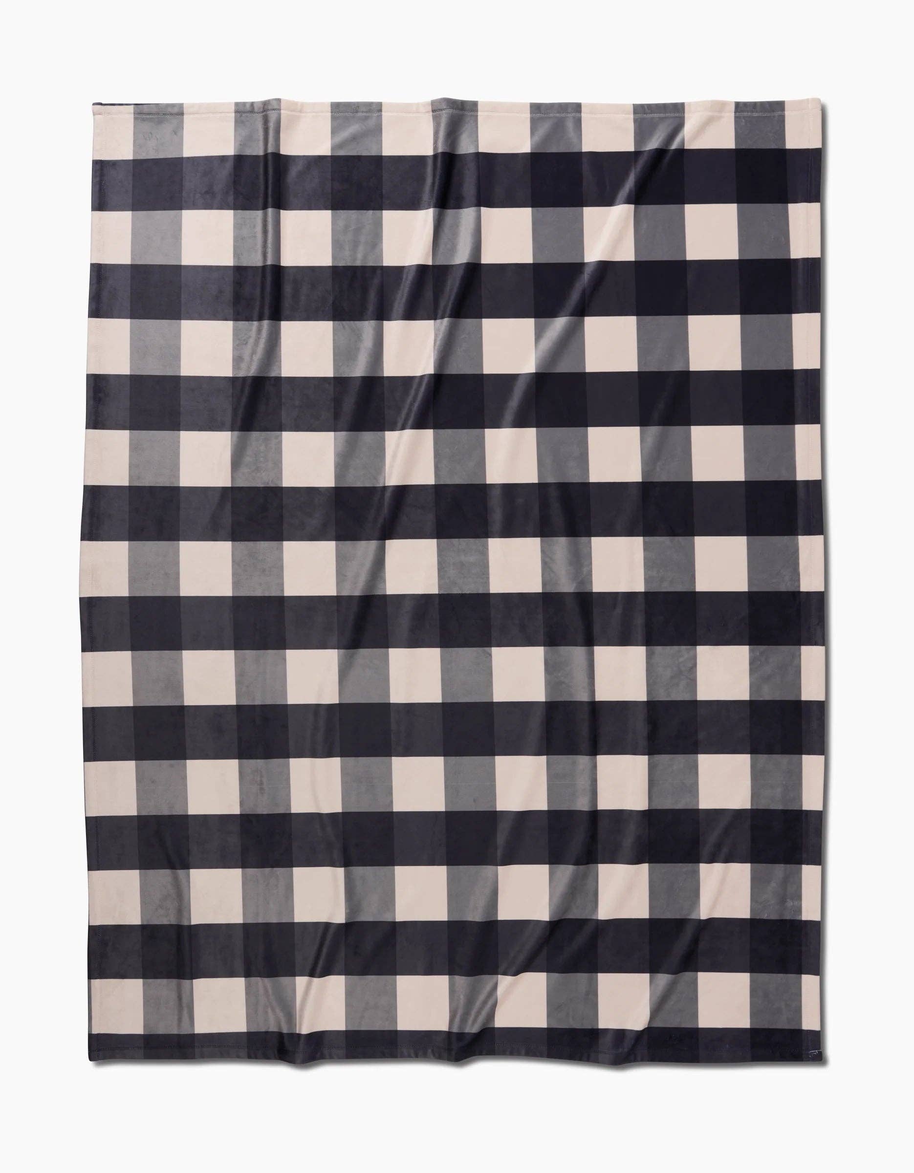 Geometry - Wholesale Throw Blanket - Snowy Gingham3